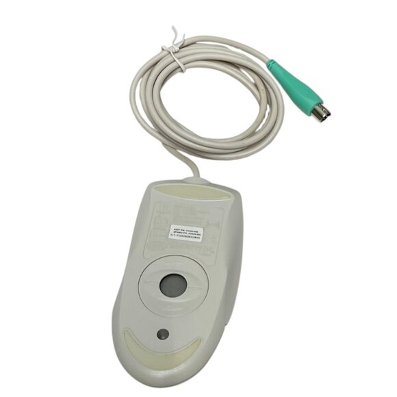 Compaq Vintage Computer Mouse Scroll Wheel Logitech M-S48 Rollerball Logitech‎ - Picture 4 of 6